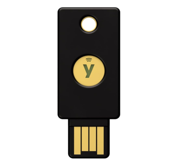 Two-factor authentication for USB and NFC keys
